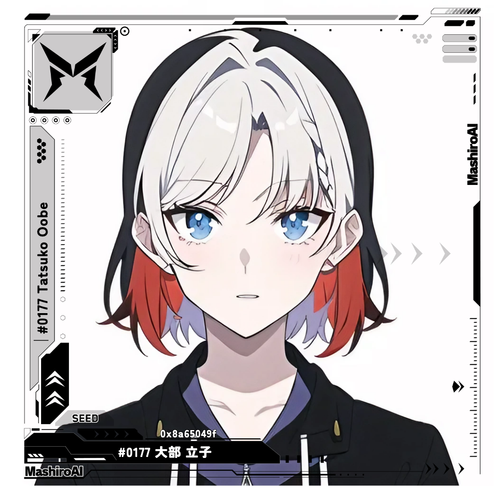 MashiroAI #0177 Tatsuko Oobe 大部 立子